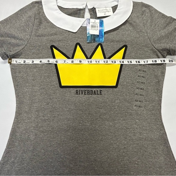 Riverdale Betty Cooper Costume Dress Bodycon Juniors Size M/L Gray New - Picture 9 of 11